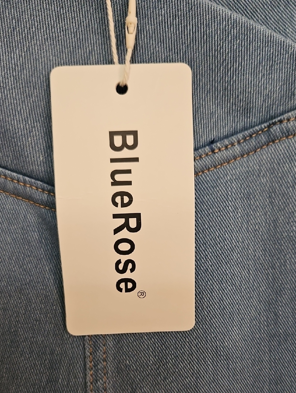 NWT Blue Rose High-Waist Flare Jeans in Light Blue - Picture 11 of 14